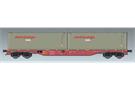ACME H0 Touax Containertragwagen Sgns, Metrocargo Italia, Ep. V-VI