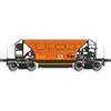 Albert Modell H0 ALUSTA Selbstentladewagen Facc, orange, Ep. VI