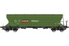 Albert Modell H0 CFR Schüttgutwagen Uagps, grün, Ep. VI