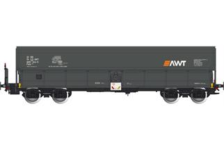 Albert Modell H0 CZ-AWT Schüttgutwagen Fals, grau, Ep. VI