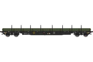 Albert Modell H0 CZ-CD Rungenwagen Res, grün, Ep.VI