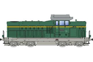 Albert Modell H0 (DC) Stavebni Stroje Benesov Diesellok LDH125-032, Faur LDH125, Ep. V