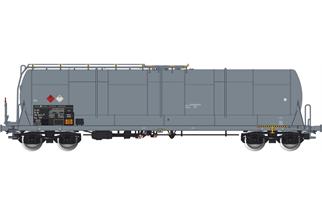 Albert Modell H0 DR Kesselwagen Zas, grau, Ep. V