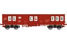 Albert Modell H0 MAV Hochbordwagen Eas, ALCUFER, rot, Ep. V