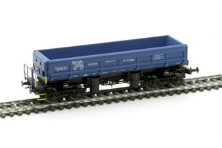 Albert Modell H0 PKP Cargo International Seitenkippwagen Uas, blau, Ep. VI