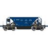 Albert Modell H0 PKP Cargo Selbstentladewagen Facc 411Vb, blau, Ep. VI