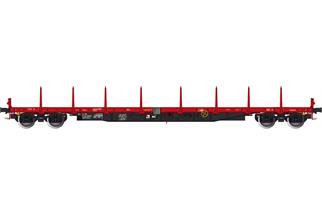Albert Modell H0 PL-DBSRP Rungenwagen Rgs, rot, Ep. VI