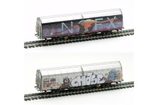 Albert Modell H0 SBB Schiebewandwagen Hbbillns, Graffiti - NOFX, Ep. VI