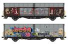 Albert Modell H0 SBB Schiebewandwagen Hbbillns, Graffiti - The Cargo Guestbook, Ep. VI