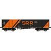 Albert Modell H0 Seville Rail Rent Hochbordwagen Eas, schwarz/orange, Ep. VI