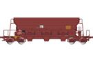 Albert Modell H0 SNCF Schüttgutwagen Tads, braun, Ep. V