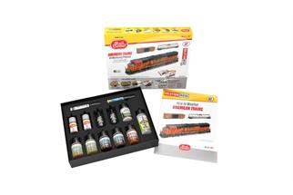 AMMO Solution-Box Amerikanische Züge altern/verwittern