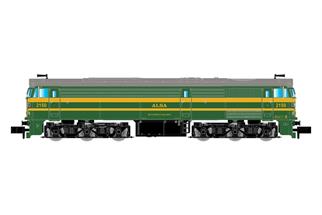 Arnold N ALSA Diesellok 2150, grün/gelb, Ep. VI