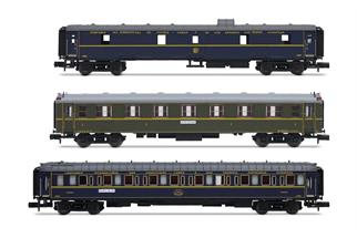 Arnold N CIWL/RENFE Reisezug-Wagenset 1 Sud-Expreso, Ep. III-IV, 3-tlg.