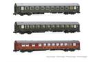 Arnold N DR Reisezugwagen-Set WR/B/B, Ep. III, 3-tlg.