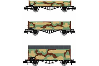 Arnold N DRB Güterwagen-Set Camouflage, Ep. IIc, 3-tlg.