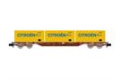 Arnold N RENFE Containerwagen MMC3, 3x20'-Container Citroen, Ep. IV