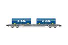 Arnold N SNCF Containertragwagen Sgnss, 2x22'-Coil-Container TTS, Ep. V