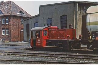 Arnold TT DB Diesellok Köf II, offenes Führerhaus, rot, Ep. III