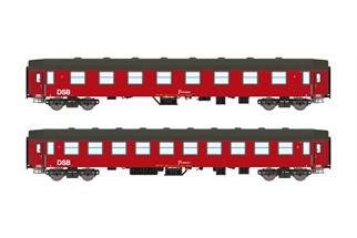ASM N DSB Reisezugwagen-Set UIC-Y B/B, Ep. IV, 2-tlg.