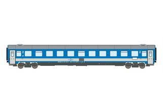 ASM N MAV Reisezugwagen Bmz 21-91.1, 2. Klasse, EC 25/24, Ep. V