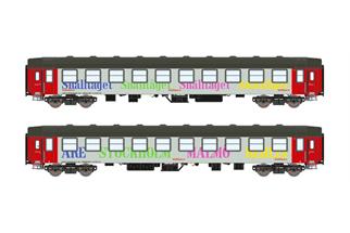 ASM N Snälltåget Liegewagen-Set UIC-Y Bc/Bc, Ep. V-VI, 2-tlg.