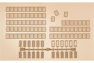 Auhagen H0 Sprossenfenster und Türen