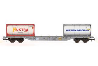 B-Models H0 AAE Containertragwagen Sgns, Huktra/Van den Bosch