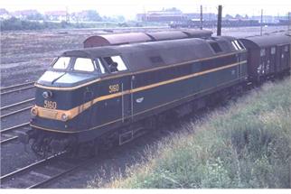 B-Models H0 (AC Digital) SNCB Diesellok 5160, Ep. IV