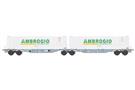 B-Models H0 Ambrogio Doppel-Containertragwagen Sggmrss 90', Ambrogio, 9. Betriebsnummer