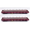 B-Models H0 CFL Rungenwagen-Set Res, Schienenladung, 2-tlg.