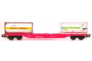 B-Models H0 DB-Cargo Containertragwagen Sgns Bertschi/DE Rijke