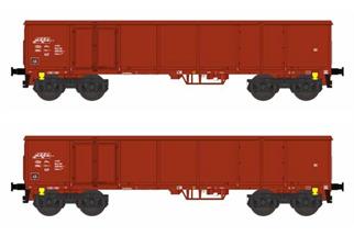 B-Models H0 DB Hochbordwagen-Set A Eaos-x, 2-tlg.