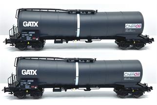 B-Models H0 GATX Kesselwagen-Set, ChemOil, 2-tlg.