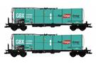 B-Models H0 GBX Leasing Europe Kesselwagen-Set, RailCargoGroup, 2-tlg.
