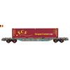 B-Models H0 Lineas Containertragwagen Sgns, 45'-Container ECS CRPT