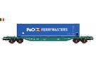 B-Models H0 Lineas Containertragwagen Sgns, 45'-Container P&O Ferrymasters