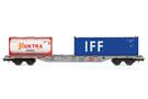 B-Models H0 SNCB Containertragwagen Sgns, Huktra/IFF