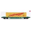 B-Models H0 StB Containertragwagen Sgns, Nothegger