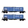 B-Models H0 Wascosa Kesselwagen-Set, ChemOil, 2-tlg.