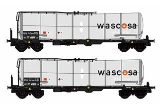 B-Models H0 Wascosa Knickkesselwagen-Set, 2-tlg.