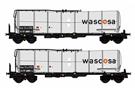 B-Models H0 Wascosa Knickkesselwagen-Set, 2-tlg.