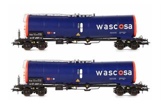 B-Models H0 Wascosa Knickkesselwagen-Set, 2-tlg.