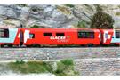 Bemo H0 (AC) RhB Servicewagen WRp 3832 Glacier Express