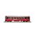 Bemo H0 (DC) RhB Personenwagen EW IV B 2491, kurz Bernina Express BEX