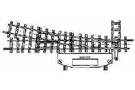 Bemo H0e elektrische Weiche rechts 147 mm Radius 515, 12°