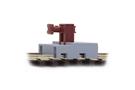 Bemo H0m Code 83 RhB Prellbock Pontresina, Fertigmodell (Metal Collection)