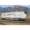 Bemo H0m RhB Containertragwagen Sb-v 65694, Klimacontainer Traveco