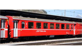 Bemo H0m RhB Einheitswagen II A 1270, rot