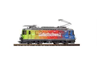 Bemo H0m RhB Elektrolok Ge 4/4 II 631 Untervaz, Südostschweiz